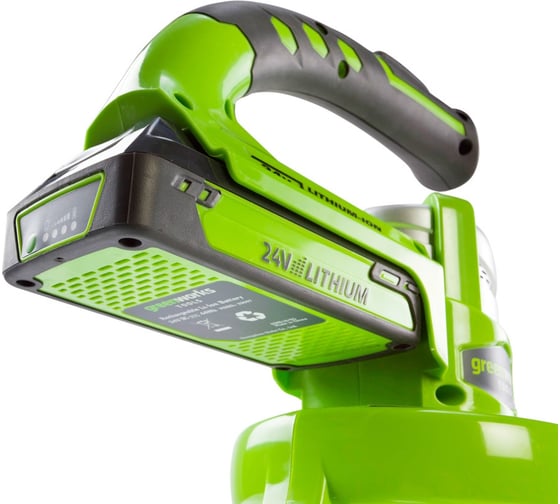 Аккумуляторный воздуходув Greenworks G24BL 2400007