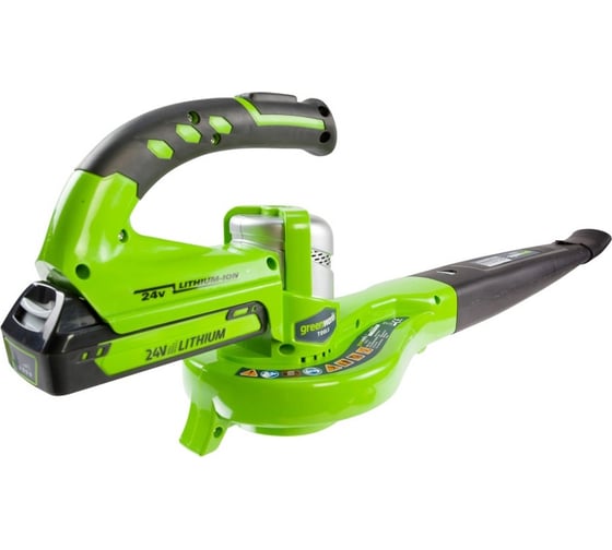 Аккумуляторный воздуходув Greenworks G24BL 2400007