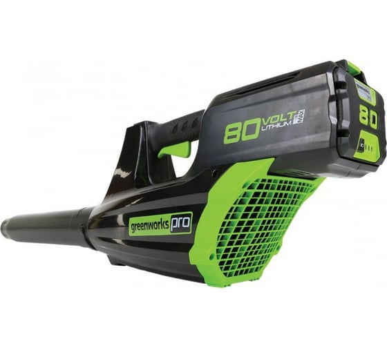 Аккумуляторный бесщеточный воздуходув Greenworks GD80BL 2400407
