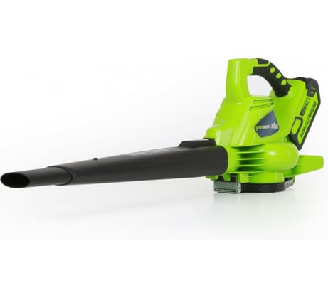 Аккумуляторный бесщеточный воздуходув/пылесос Greenworks GD40BV 24227