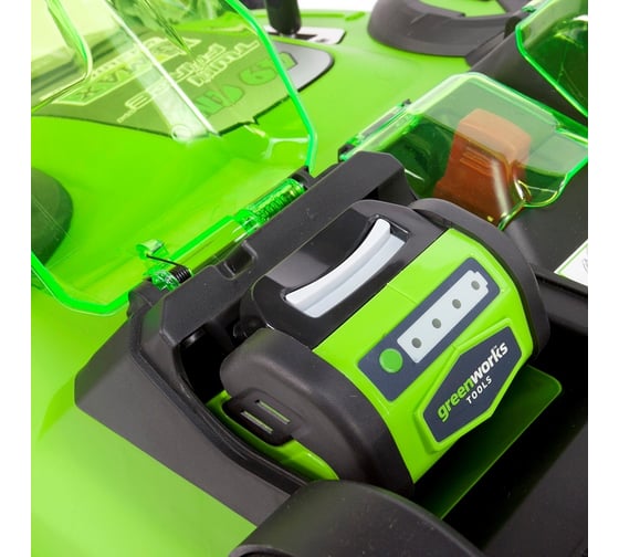 Аккумуляторная газонокосилка Greenworks Twin Force G40LM49DB 2500207