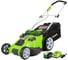 Аккумуляторная газонокосилка Greenworks Twin Force G40LM49DB 2500207 4