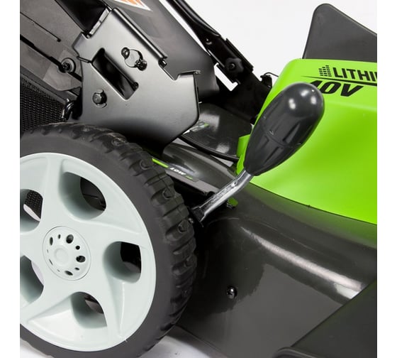 Аккумуляторная газонокосилка Greenworks G40LM45 2500107