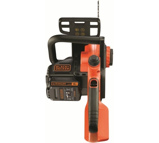 Аккумуляторная цепная пила Black+Decker GKC1825L20