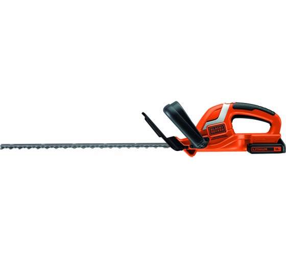 Аккумуляторный садовый кусторез Black+Decker GTC1845L20