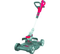 Аккумуляторный колесный триммер с комплектом Black+Decker STC1820CM