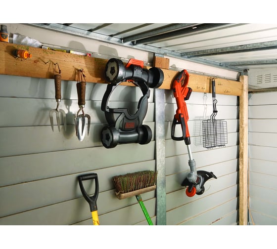Аккумуляторный колесный триммер с комплектом Black+Decker STC1820CM