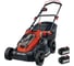 Аккумуляторная колесная газонокосилка Black+Decker CLM3820L2 1