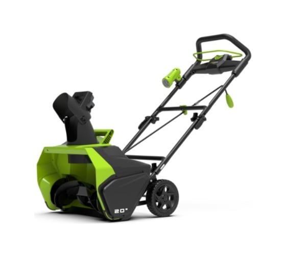 Аккумуляторный снегоуборщик GreenWorks 40V, 51 см, бесщеточный, с 1хАКБ 5 Ач и ЗУ 2600007UG