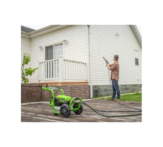 Бесщеточная мойка высокого давления GreenWorks 180 бар 5106007
