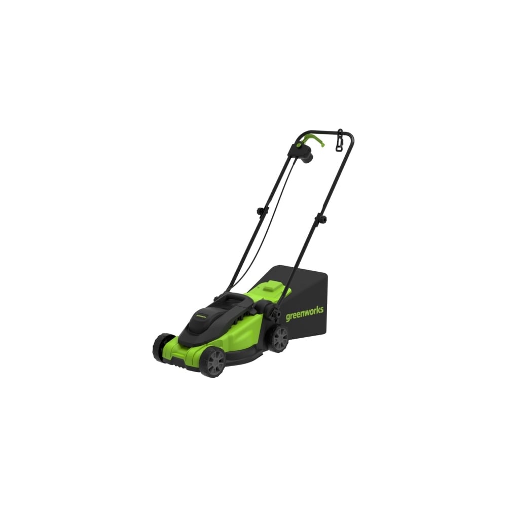 Электрическая газонокосилка GreenWorks 1200 Вт, 32 см 2517807 ...