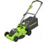Аккумуляторная газонокосилка GreenWorks 40V, бесщеточная, 41 см, c 1хАКБ 4Ач и ЗУ 2517907UB 1
