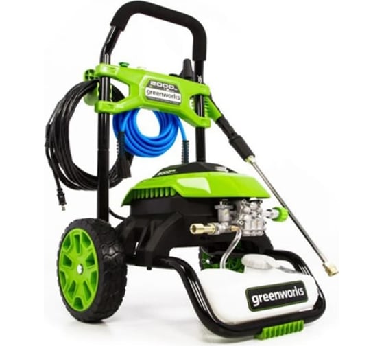 Электрическая мойка высокого давления GreenWorks 1800 Вт, 140 бар 5105507