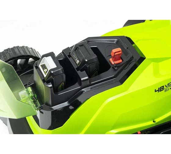 Аккумуляторная газонокосилка GreenWorks 24V, 33 см, бесщеточная, без АКБ и ЗУ 2516107