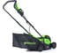 Газонокосилка аккумуляторная GreenWorks GD24LM33, 24V, 33 см, бесщеточная, с 1хАКБ 4Ач и ЗУ 2516107UB 2