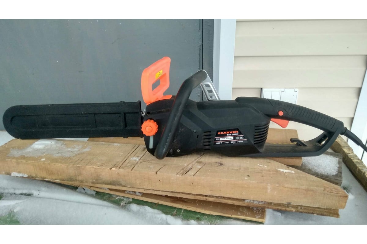 Электрическая цепная пила CARVER RSE-2400М 01.014.00006 - выгодная цена ...