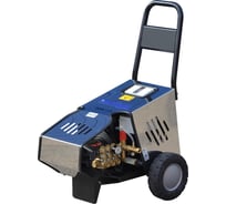 Гидродинамический аппарат Посейдон 7.5 кв, 250 бар, 15 л/мин, насос Interpump (Италия) закрытая рама с кожухом из нерж. стали E7-250-15-IP-Cover-Gun