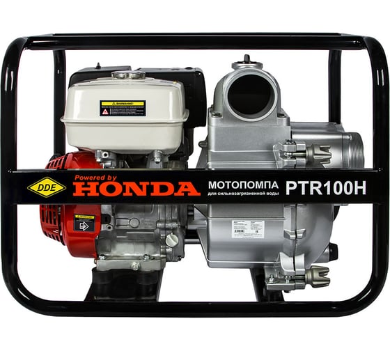 Грязевая мотопомпа DDE PTR100H