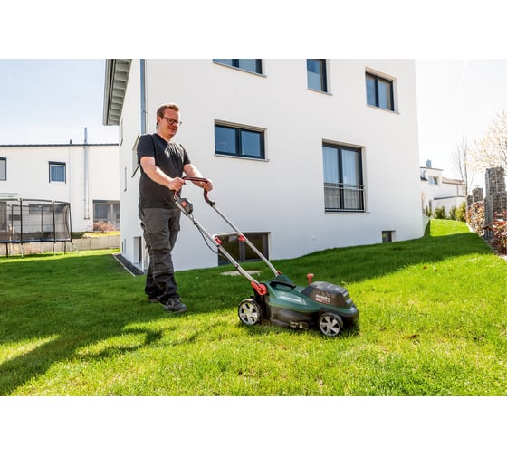 Аккумуляторная газонокосилка Metabo RM 36-18 LTX BL 36 без аккумулятора и зарядного устройства 601716850 T0525