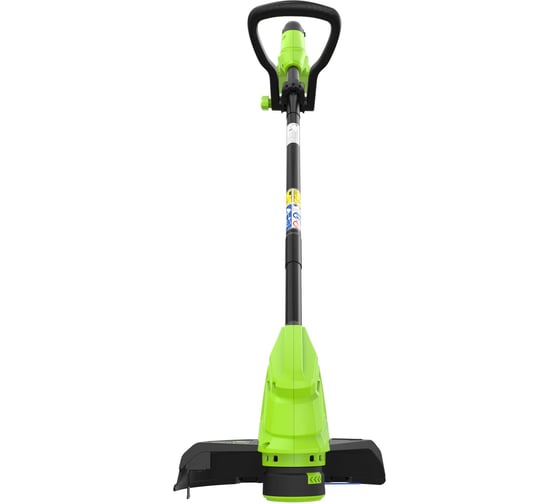 Аккумуляторный триммер GreenWorks 24V, 25 см, с 1хАКБ 2Ач и ЗУ 2107207SA