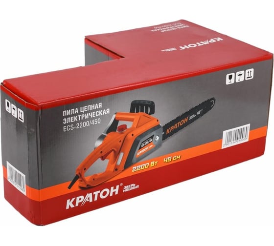 Электрическая цепная пила Кратон Зверь машина ESC-2200/450 3 14 01 006