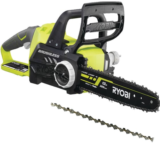 Бесщеточная аккумуляторная цепная пила Ryobi ONE+ OCS1830  без аккумулятора в комплекте 5133002829