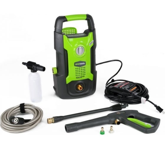 Мойка высокого давления Greenworks G1 1