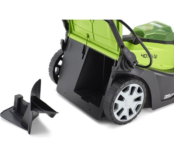 Аккумуляторная газонокосилка Greenworks G40LM35