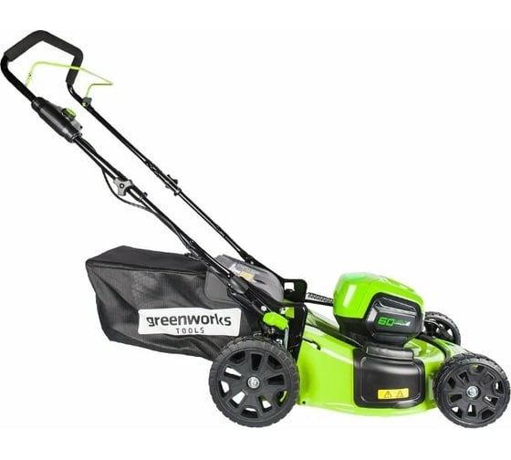 Аккумуляторная бесщеточная газонокосилка Greenworks GD60LM46HP 2502807