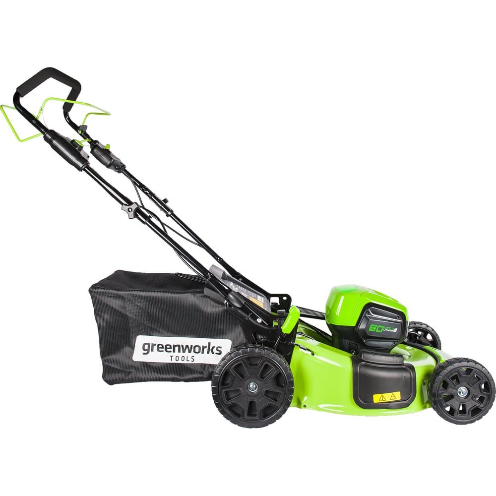 Самоходная аккумуляторная газонокосилка Greenworks GD60LM51SP ...
