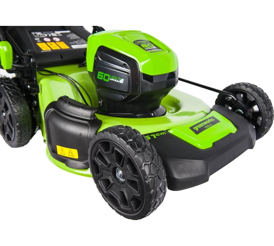 Самоходная аккумуляторная газонокосилка Greenworks GD60LM51SP