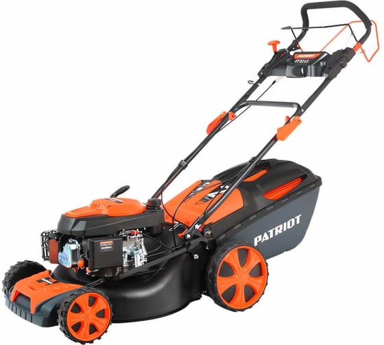 Бензиновая газонокосилка PATRIOT PT 52LS, 200 сс, 51 см, привод, мульчирование, штуцер для подключения воды 512109024