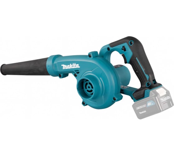 Аккумуляторная воздуходувка Makita CXT 12 В, 2.6 куб.м/мин, 75 м/с, короткий патрубок UB100DZ