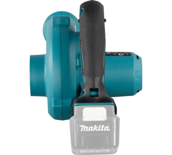 Аккумуляторная воздуходувка Makita CXT 12 В, 2.6 куб.м/мин, 75 м/с, короткий патрубок UB100DZ