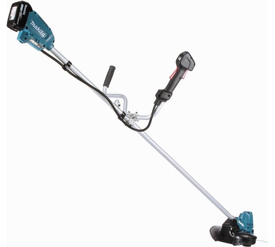 Аккумуляторная коса Makita LXT BL 18В велорукоятка, d-30 см, M10xLH, 2xBL1850B,DC18RC ADT DUR190URT3