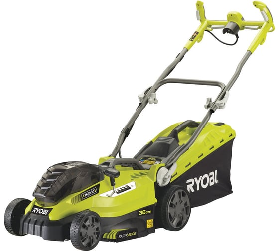 Гибридная газонокосилка Ryobi ONE+ RLM18C36H225 5133002587 1