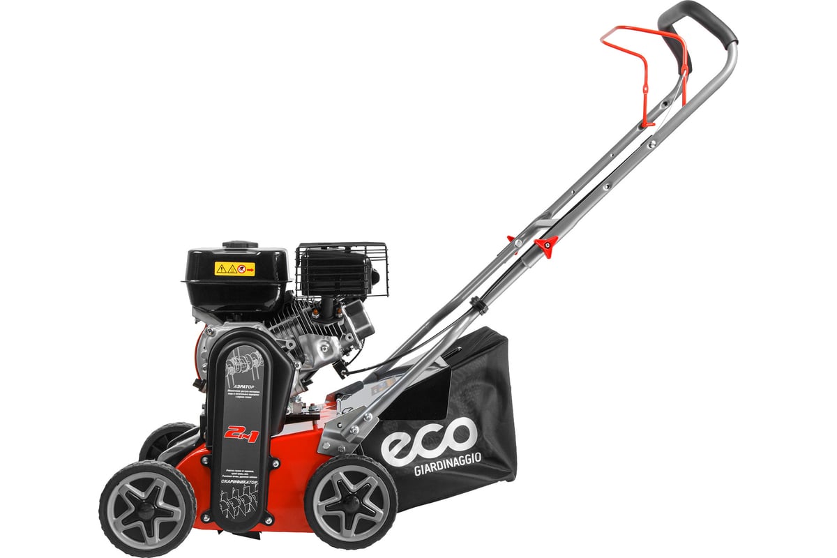 Бензиновый аэратор-скарификатор для газона ECO SCG-400 EC1554-8 ...