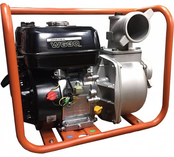 Бензиновая мотопомпа Zongshen WG 30 1T90SWG30