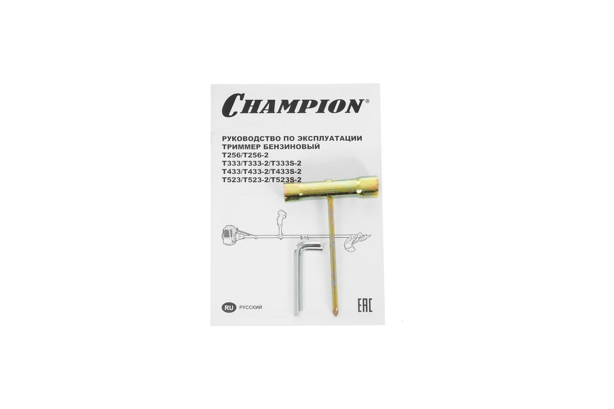 Бензиновый триммер Champion Т433-2 - выгодная цена, отзывы ...