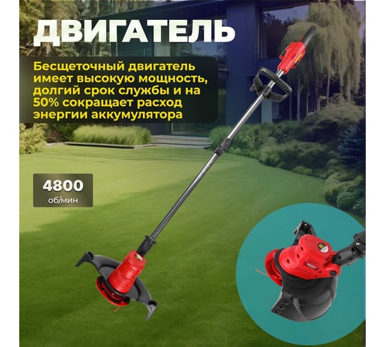 Аккумуляторный триммер WORTEX TB 3018 AT ALL1 0333239