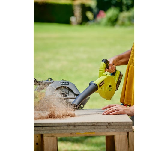 Воздуходувка аккумуляторная RYOBI ONE+ R18TB-0  без аккумулятора в комплекте 5133002915