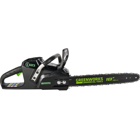 Аккумуляторная бесщеточная цепная пила Greenworks GD82CS50 2001607