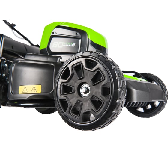 Самоходная аккумуляторная бесщеточная газонокосилка Greenworks 2501007