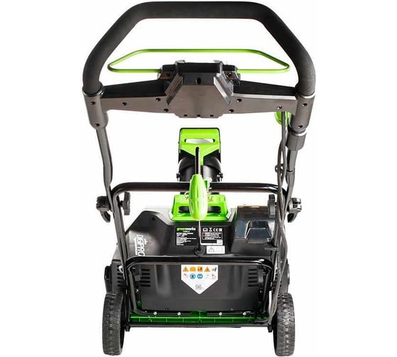 Аккумуляторный бесщеточный снегоуборщик Greenworks GD80SB 2600107