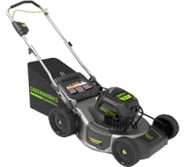 Самоходная бесщеточная аккумуляторная газонокосилка Greenworks 2502607