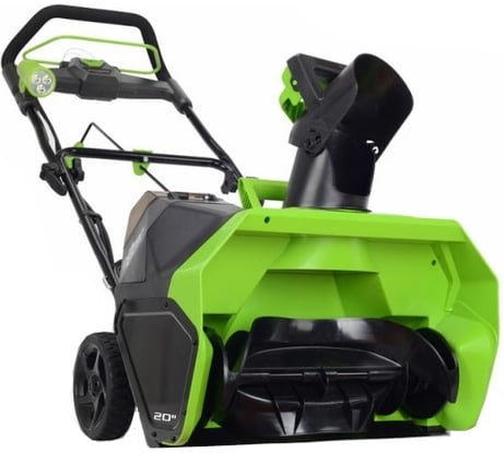 Аккумуляторный бесщеточный снегоуборщик Greenworks GD40ST 2600007