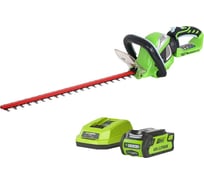 Аккумуляторный кусторез Greenworks G40HT61 22637TUA