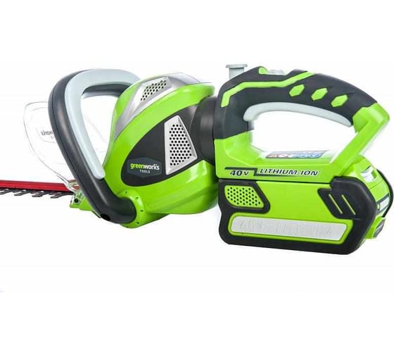 Аккумуляторный кусторез Greenworks G40HT61 22637TUA