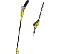 Комплект Ryobi: электрический цепной высоторез и кусторез RP750450 5133002315 15706640