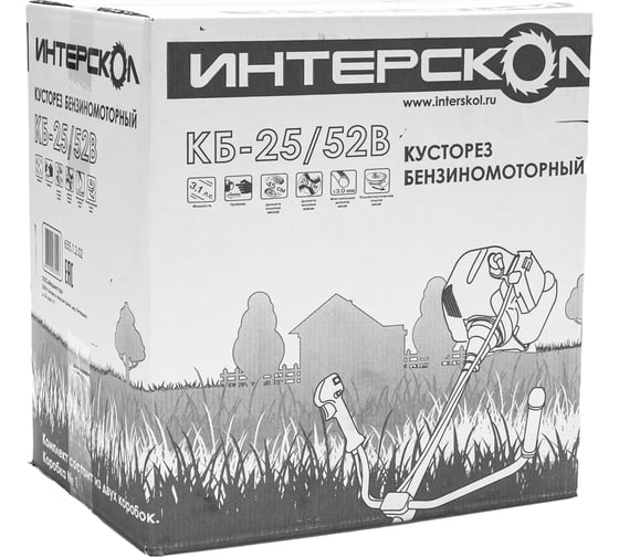 Бензиномоторный кусторез Интерскол КБ-25/52В 635.1.1.40